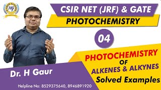 Photochemistry 04  Photochemistry of Alkenes amp Alkynes [upl. by Scotty203]