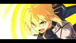 FGO NA Artoria black grail looping demonstration [upl. by Filberte586]