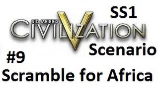 DeadLeggedGamers Civilization 5 Scenario Scramble for Africa SS 1 9 [upl. by Ciapha762]