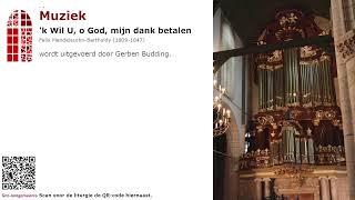 Avonddienst Dankdag 6 november 2024  vanuit de SintJanskerk te Gouda  Ds NJM Goedhart [upl. by Nylissej]