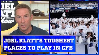 Joel Klatt’s top 5 toughest places to play in college football  Joel Klatt Show [upl. by Nsaj]