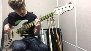 ALLEVA COPPOLO LG5 BASS SOLO with DR NEON STRING [upl. by Audris]