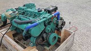 Volvo Penta TAMD41PA 200hp Marine Diesel Engine [upl. by Yvad]