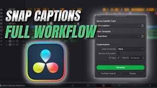 Snap Captions Full Tutorial WalkThrough [upl. by Engle]