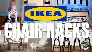 28 Sweet IKEA Chair Hacks [upl. by Aneles]