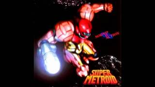 Super Metroid  Sound In Action  17 Planet Zebes Arrival On Crateria [upl. by Siul]