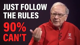 Warren Buffett You Only Need To Know These 7 Rules [upl. by Rialc171]