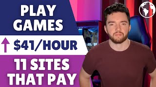 11 Websites to Make ⬆️41Hour Online Playing Games Without Streaming [upl. by Bonina]