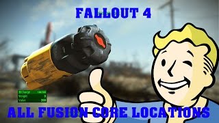 Fallout 4  All Fusion Core Locations [upl. by Ellehcir]