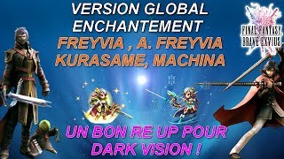 FR FFBE GL Version Enchantement Kurasame A Freyvia Freyvia amp Machina  Intéressant pour DV [upl. by Jaehne]