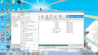 How to make bootable DVD with Power ISO 100work In HINDI [upl. by Awra]