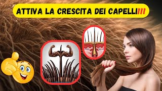 ATTIVA SUBITO la CRESCITA dei capelli🥰💯 [upl. by Lilas]