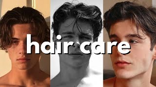 HAIR CARE ROUTINE FOR GUYS that’s work [upl. by Palmer946]