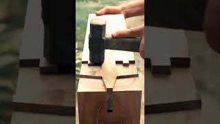 Mortise and tenon process of wooden products [upl. by Niboc]