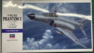 Hasegawa F4EJ Kai Phantom II JASDF Fighter 172 Scale Model Aircraft [upl. by Warder999]