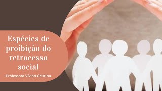 Espécies da proibição do retrocesso Direitos Humanos Vívian Cristina Prova Oral PCSP [upl. by Marylee]