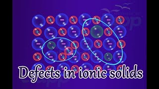 14  Defects in ionic solids Frenkel defect and Schottky defect [upl. by Onra]