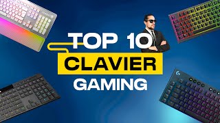 TOP 10 MEILLEURS CLAVIERS PC GAMER 2024 [upl. by Pietje]