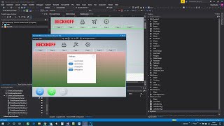 TwinCAT 3 HMI Tutorial Settings Overlay modal [upl. by Zoubek864]