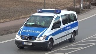 FuStW Stadtpolizei Frankfurt SOGRO MANV 250 [upl. by Aikar]