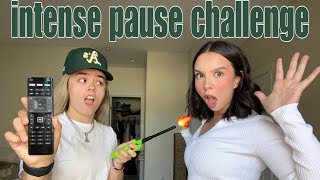 EXTREME PAUSE PRANK CHALLENGE WITH MY GIRLFRIEND HILARIOUS [upl. by Phelgon]