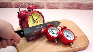 Stop Motion Cooking  Breakfast Ideas From Alarm Clocks ASMR 4K [upl. by Ayn]