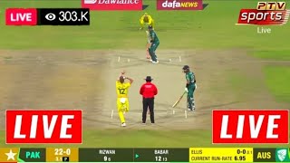 PTV Sports Live Match Today  Pakistan Vs Australia  Live Streaming  Cricket Update [upl. by Harlan384]