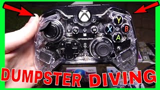 GAMESTOP DUMPSTER DIVING HUGE SCORE Night 476 [upl. by Anayt]