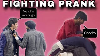 AHMED PR FIGHTING PRANK HOGYA 😂  PRANK  FT  KHUBAIB SHEIKH ❤️ [upl. by Ayrad]