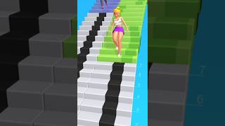 Beautiful girl down stairs race label2 gaming gameplay ytshorts crazyfact355 MrBeastGaming [upl. by Haidebez830]