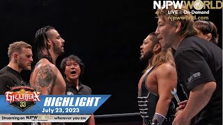 G1 CLIMAX 33 Day6 HIGHLIGHT｜NJPW 72323 [upl. by Edylc]