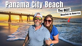 Panama City Beach  BEST BEACH IN AMERICA 🇺🇸 [upl. by Sivad463]