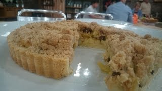 Receta dulce tarta crocante de manzana [upl. by Yerdna760]