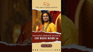 I Will Speak for Sanatan Till My Last Breath Aniruddhacharya Maharaj Breaks Silence on Bigg Boss 18 [upl. by Leuneb]