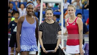 Venus Williams vs Karolina Pliskova Zhuhai 2015 Highlights [upl. by Codee65]