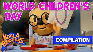 World Childrens Day ❤️👶👩‍👧‍👦  KoalaBrothersTV  Animation for Kids [upl. by Maite604]