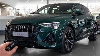 2022 Audi etron S Sportback 503hp  Sound amp Visual Review [upl. by Eikcir]