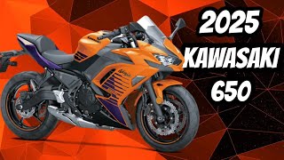 All New 2025 Kawasaki Ninja 650 New Look [upl. by Kentigera]