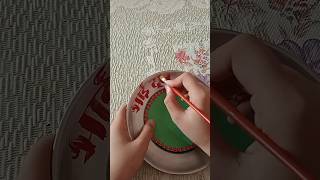 Bhai dhoj thali decoration easy idea viralshortsyoutube [upl. by Griffis323]