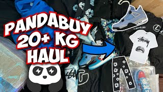 PANDABUY SENT ME A 20KG HAUL Eric Emmanuel Chrome Heart Denim Tears Rick Owen Stussy amp more [upl. by Marianna]