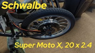 Schwalbe Super MotoX 20 x 24 Ebike Tire [upl. by Shari]