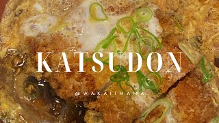 Katsudon Japanese Recipe🇯🇵 [upl. by Enilhtak]