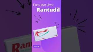 Rantudil para que sirve 💊  ForoTube [upl. by Ainig]