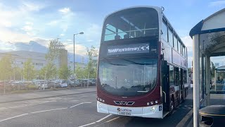 ExLondon Lothian Buses Volvo B9TL Gemini 2 1144 LX60 DXG on route 33 [upl. by Gault]