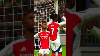 Saka brilliant Goal leader efootball soccergoals pes peslegendplayers peslegend [upl. by Ahsaret]