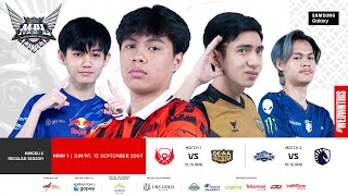 🔴 LIVE  MPL ID S14  Regular Season Hari 1 Minggu 6  Bahasa Indonesia [upl. by Enitnatsnoc]