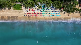 Welcome To Kamala Beach  Sunday Morning Drone FlyBy in 4K [upl. by Aprile]