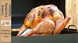 How to Grill a Thanksgiving Turkey with a Turkey Cannon [upl. by Imekawulo228]