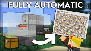 EASY Automatic Chicken Farm in Minecraft 121 BedrockMcpePs4Xbox [upl. by Bank]