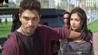 Iddarammayilatho Movie Allu Arjun Intro Fight Scene  Allu Arjun Amala Paul  Sri Balaji Video [upl. by Ahsyas]